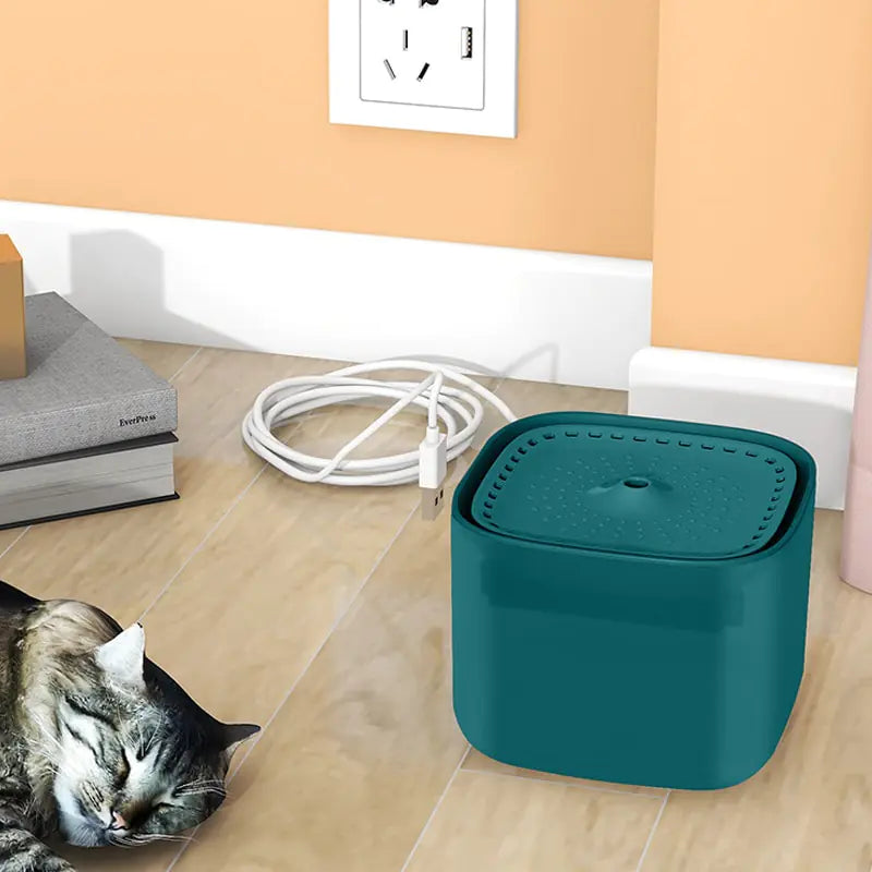 Fuente de Agua Filtrada para Gatos con Flujo Atractivo 🐾