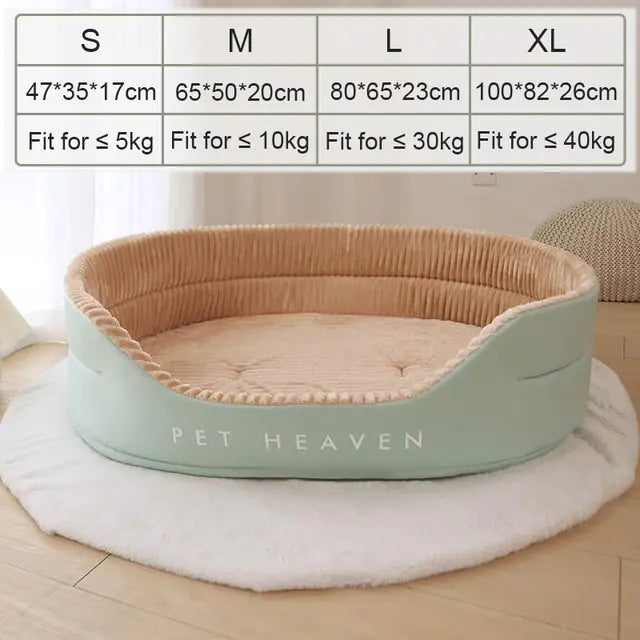 Cama Acolchada Suave con Soporte Ortopédico para Mascotas 🐾