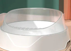 Caja de Arena Grande Semi-Cerrada para Gatos con Pala🐱🚽