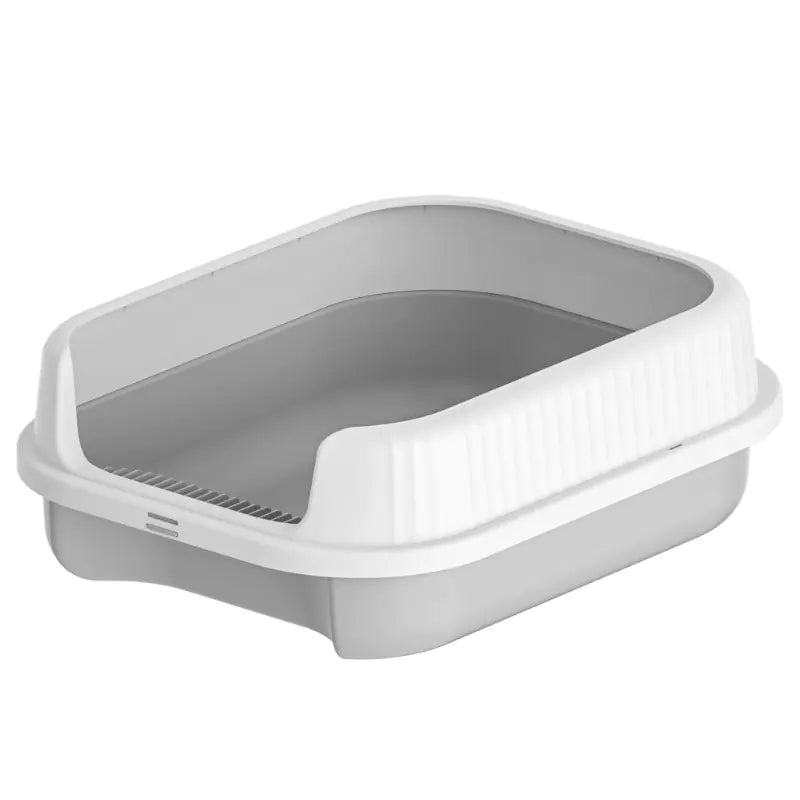 Arenero Semicerrado XL para Gatos 😻 | Bandeja Sanitaria Espaciosa con Pala | Caja de Arena Anti-Salpicaduras de Lujo - ¡Diseño y Comodidad! 🐾
