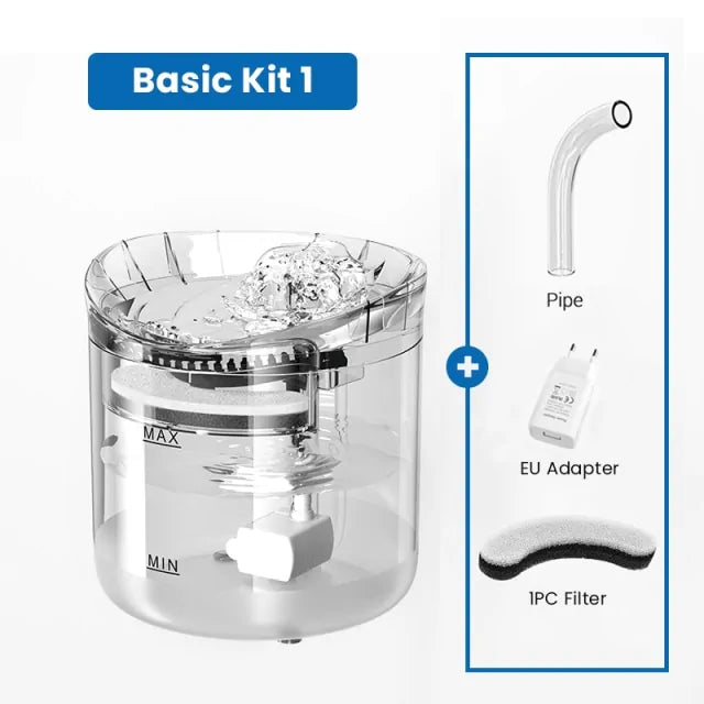 Fuente de Agua Automática con Sensor para Gatos (2 Litros) 🐾