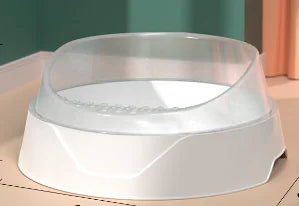 Caja de Arena Grande Semi-Cerrada para Gatos con Pala🐱🚽