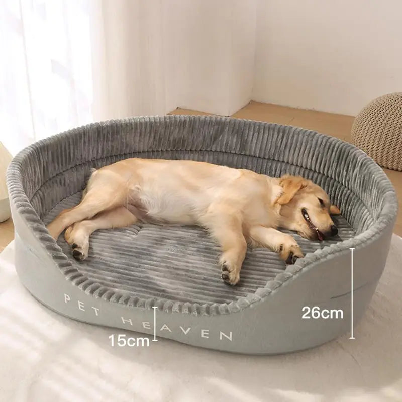 Cama Acolchada Suave con Soporte Ortopédico para Mascotas 🐾