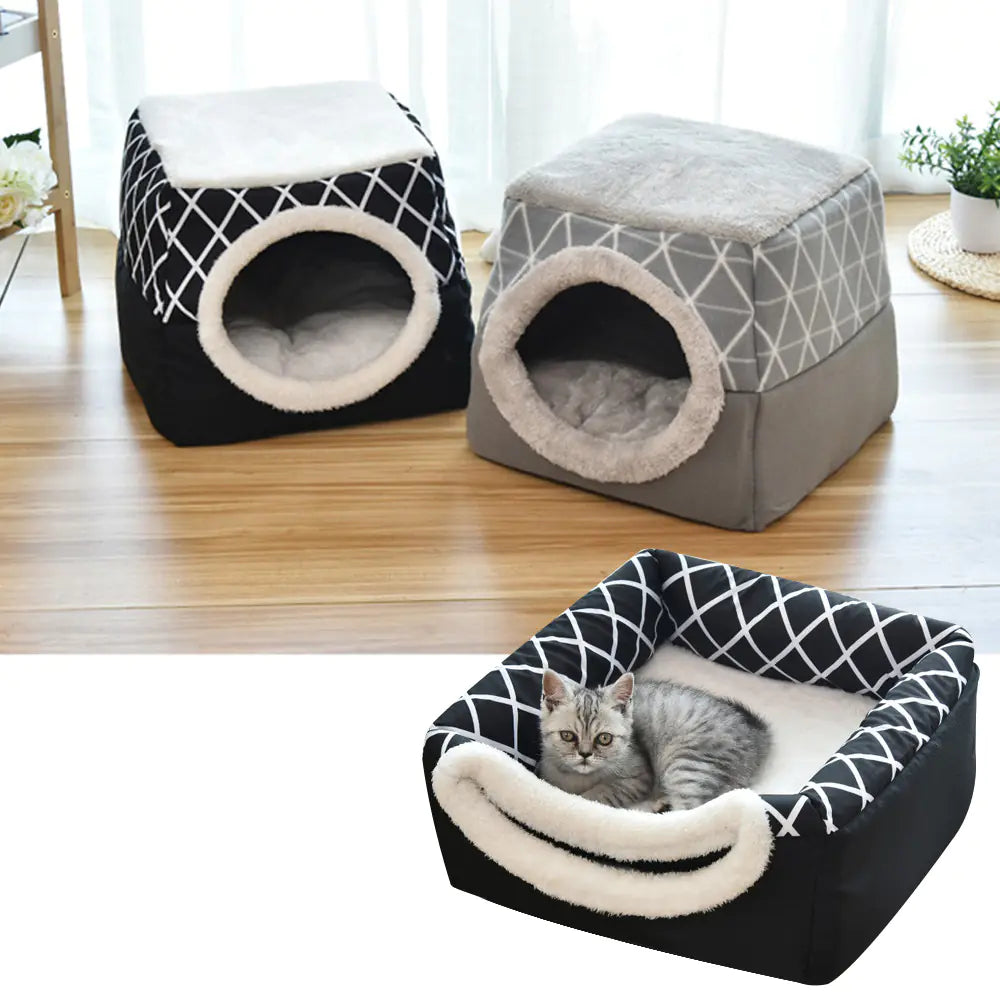 Villa Espacial 2 en 1 para Perros y Gatos🐾🏡