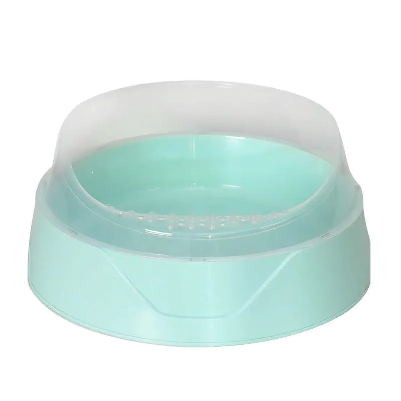 Caja de Arena Grande Semi-Cerrada para Gatos con Pala🐱🚽
