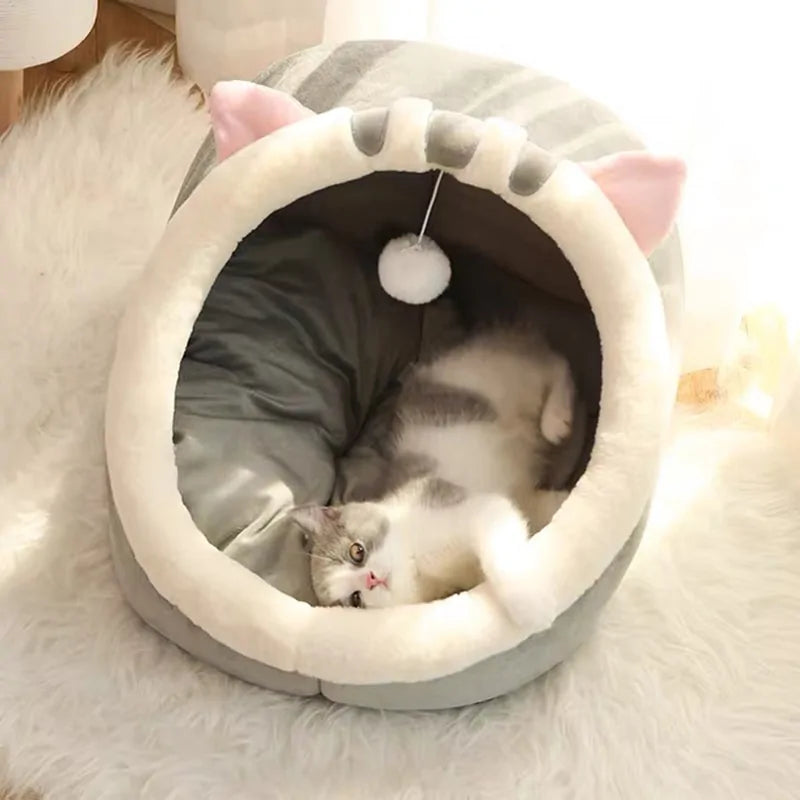 Cama Cesta Cálida y Suave Sweet Pet para Mascotas Pequeñas 🐾
