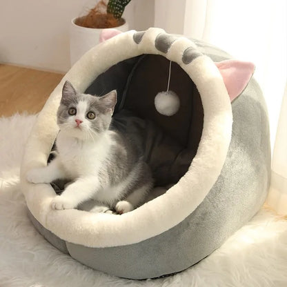 Cama Cesta Cálida y Suave Sweet Pet para Mascotas Pequeñas 🐾