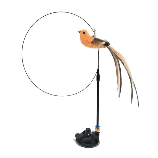 Juguete Interactivo Simulado de Pájaro para Gatos: ¡Caza y Diversión! 🎉🐦🎣
