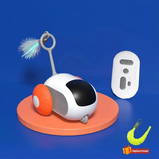 Coche Inteligente Teledirigido Automático para Gatos: ¡Aventura Interactiva! 🐾🚗🎮