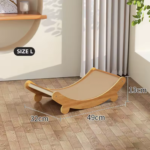 Sillón Lounge de Sisal Ergonómico para Gatos 🐱🐾