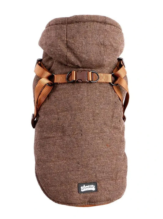Arnés Acogedor de Invierno para Mascotas: ¡Calidez y Seguridad en Cada Paseo! 🧣🐾