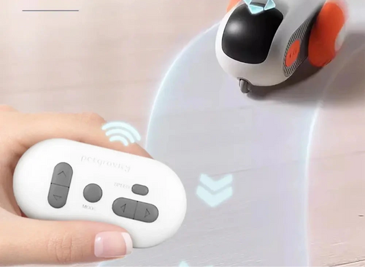 Coche Inteligente Teledirigido Automático para Gatos: ¡Aventura Interactiva! 🐾🚗🎮