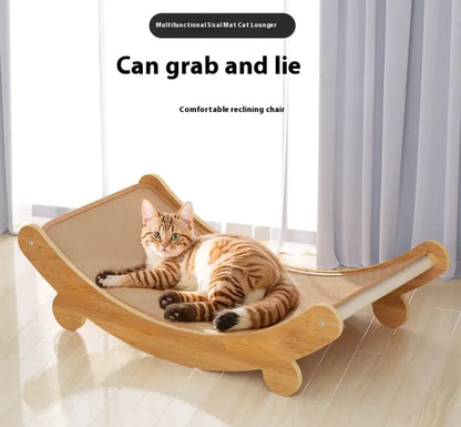 Sillón Lounge de Sisal Ergonómico para Gatos 🐱🐾